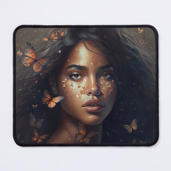 Item preview, Woman with Butterflies Art 2 designed and sold by Juliascutecornr.