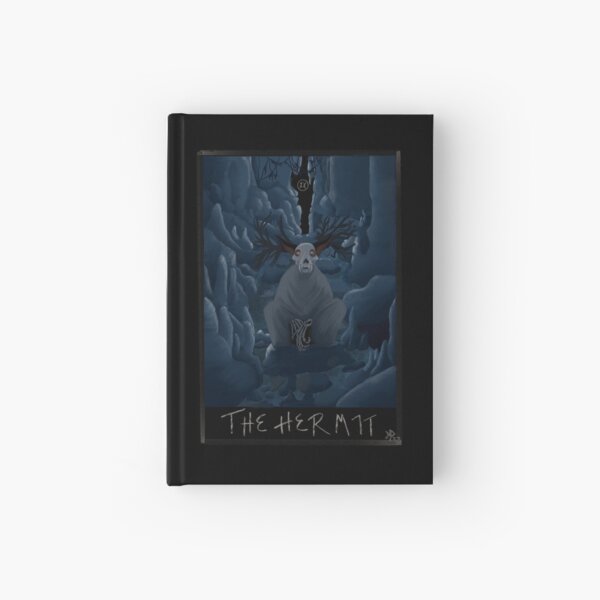Vista previa del artículo con la obra «El Tarot del Ermitaño», diseñado y vendido por Mourning Time.