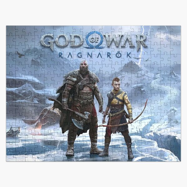 Vista previa del artículo con la obra «Dios de la guerra Ragnarok», diseñado y vendido por Cowboy Mike.