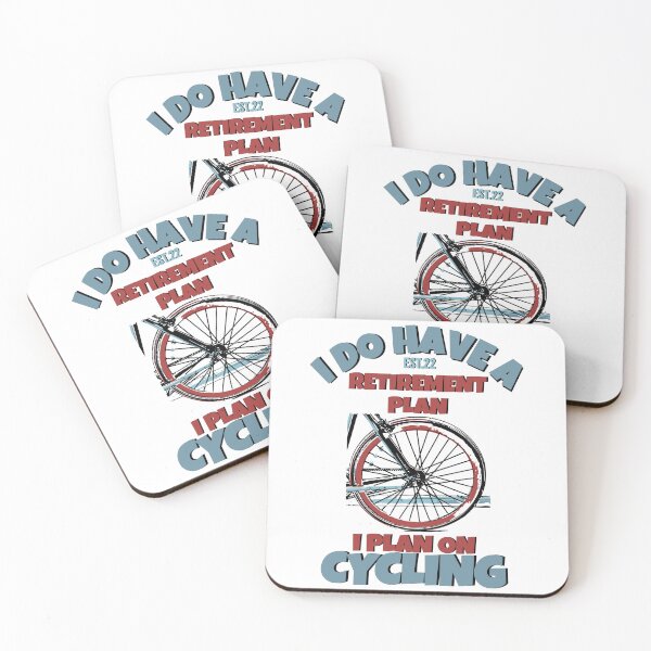 Item preview, DO HAVE RETIREMENT PLAN I PLAN ON CYCLING designed and sold by GAADesignz.