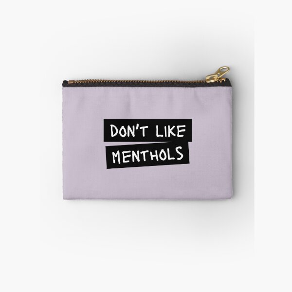 Item preview, don't like menthols quote designed and sold by bossbehaviour.