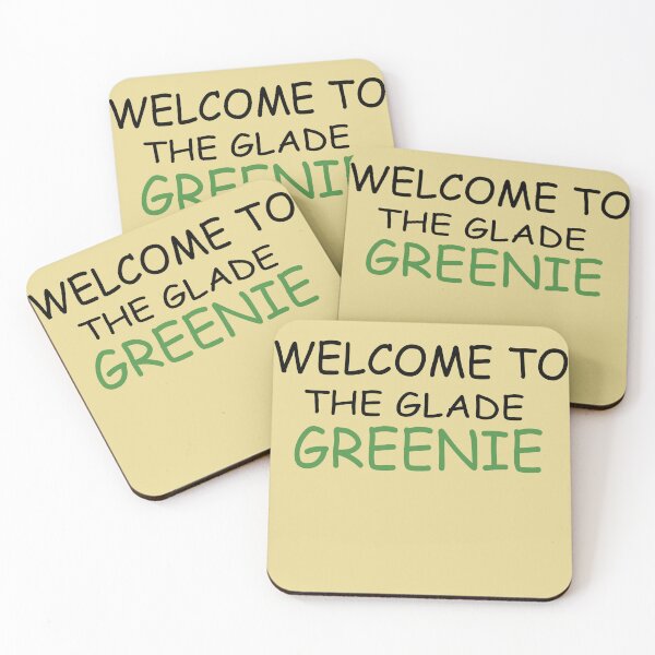 Item preview,  WELCOME TO THE GLADE GREENIE designed and sold by artzaka.