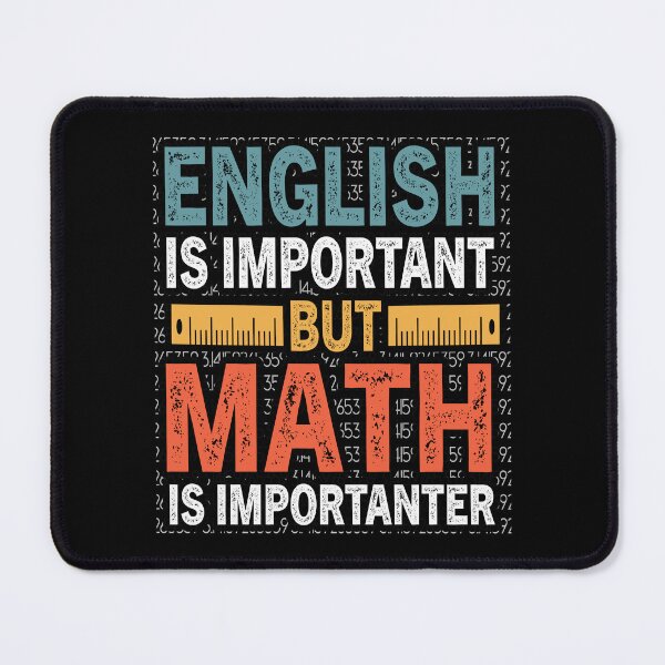 Item preview, Funny Math Teacher, English Is Important But Math Is Importanter designed and sold by gachtousalah.