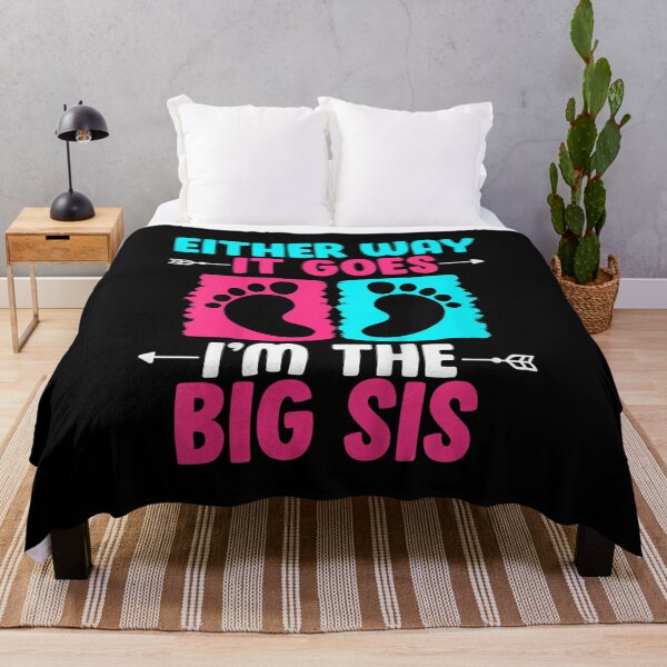Item preview, Kids Either Way It Goes I'm The Big Sis Gender Reveal Party Baby  designed and sold by dolsy-store.