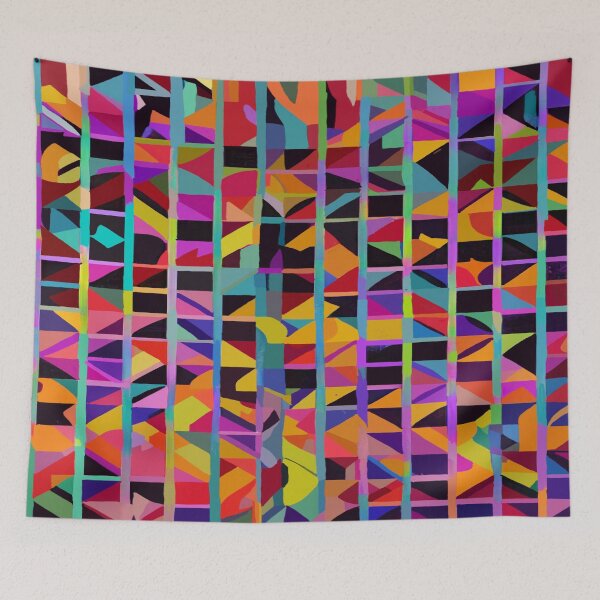 Item preview, Multicolor abstract art designed and sold by Gala-life1.
