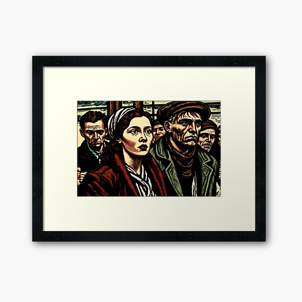 Item preview, Immigrants at Ellis Island #1 designed and sold by devwalk92.