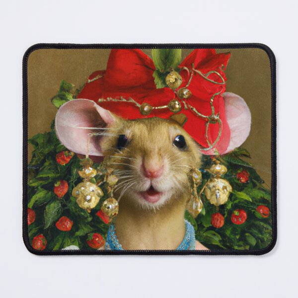 Item preview, Funny Royal Christmas, Pet Portrait, Royal Mice Paintings, Renaissance Pet King Portrait, Classic Pet Portrait, Print, Wall Art,Digital designed and sold by RadRococo.