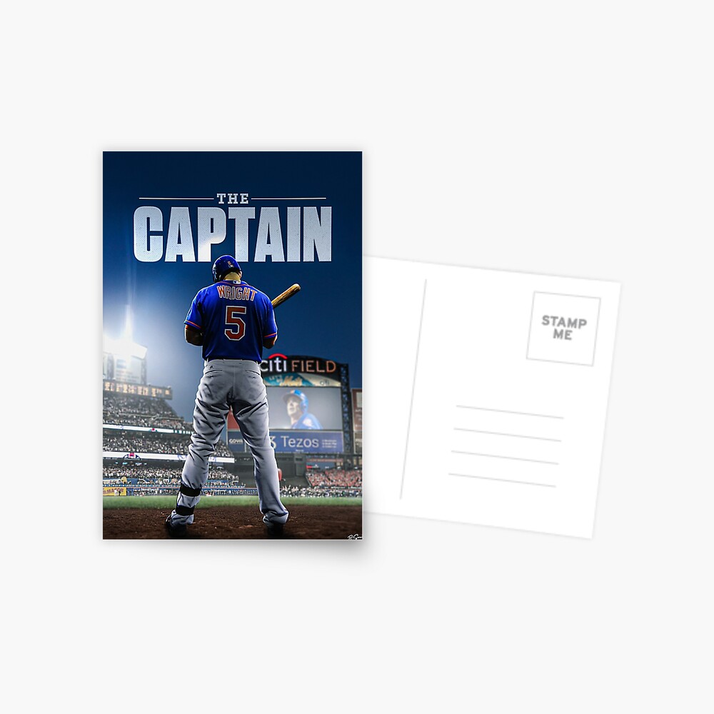 The Captain - David Wright Poster for Sale by bsmit