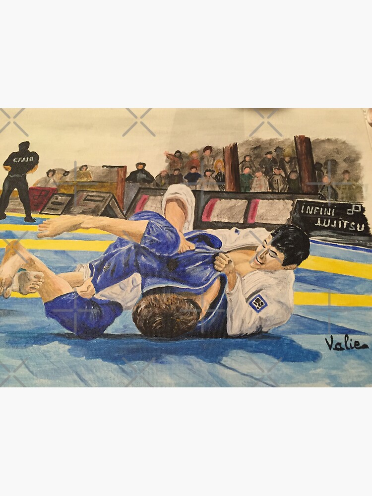 "Brazilian JiuJitsu ground fighting ne waza judo, bjj, jjb" Sticker