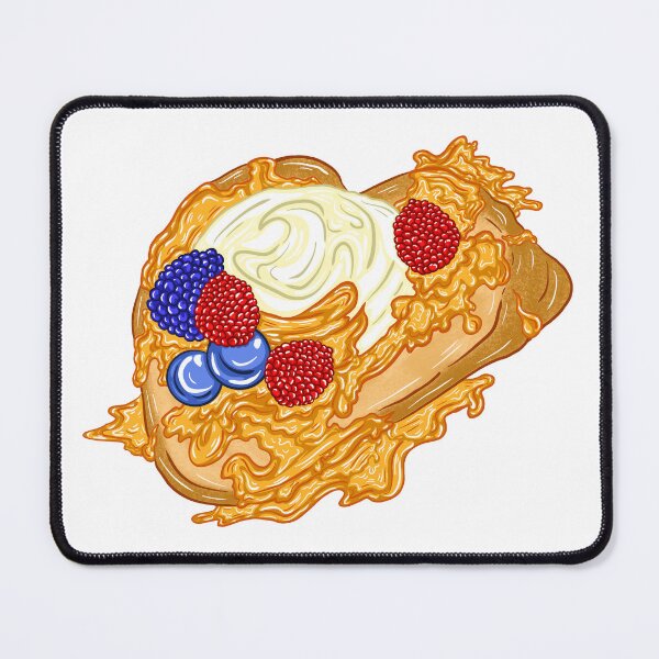Item preview, Healthy Yummy Toast Top With Berries And Honey  designed and sold by missmann.