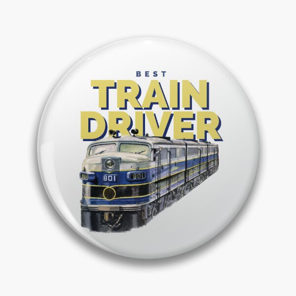 Item preview, Train driver best train driver locomotive vintage designed and sold by frikitren.