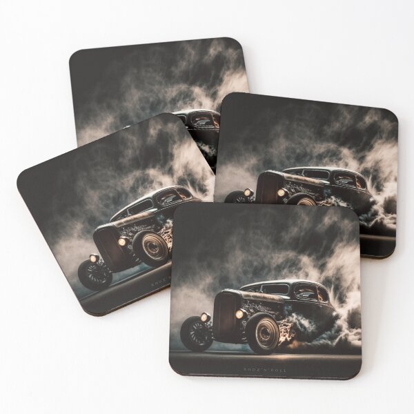Item preview, Hot Rod Burnout #12, a perfect gift for all American Muscle Car fans designed and sold by RodZnRoll.