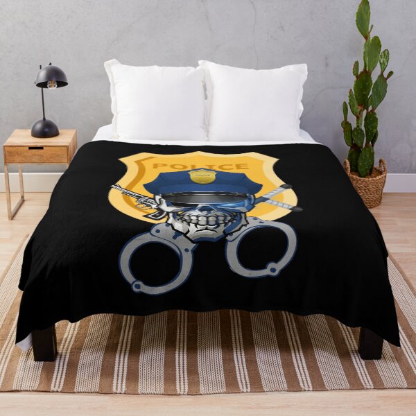Item preview, Jason The Policeman Skull - Skeleton, spooky, horror, scary, dead Design designed and sold by MWProject.