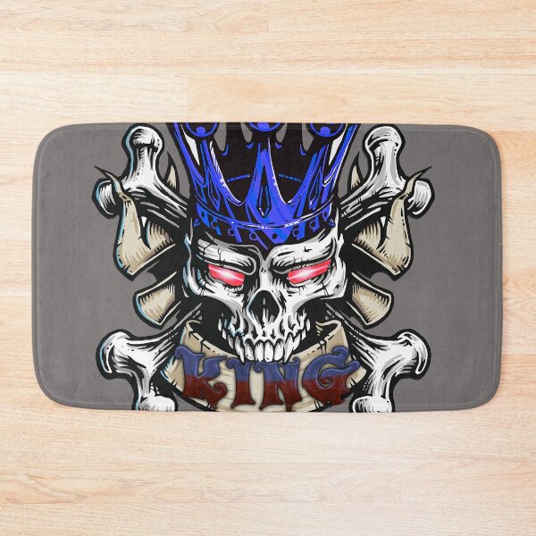 Item preview, Horror King skeleton Skull awesome design designed and sold by AssamFT.