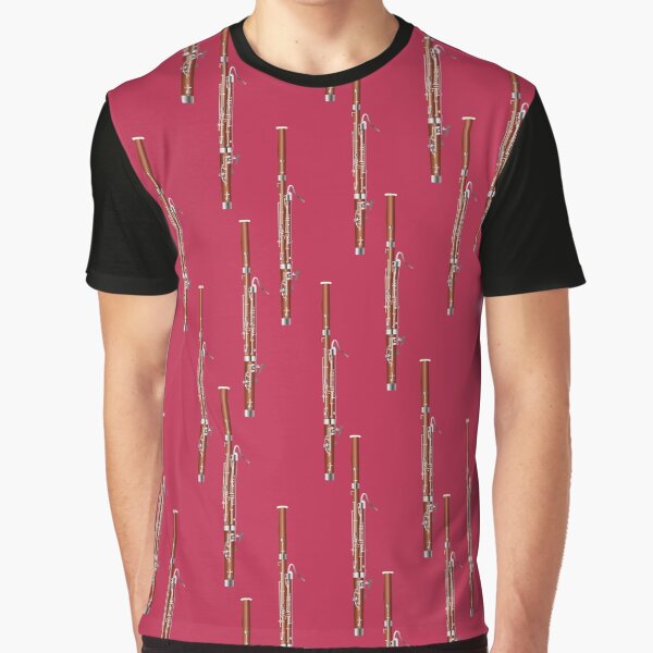 "Bassoon on Viva Magenta, Pantone color of the year 2023" Tshirt for