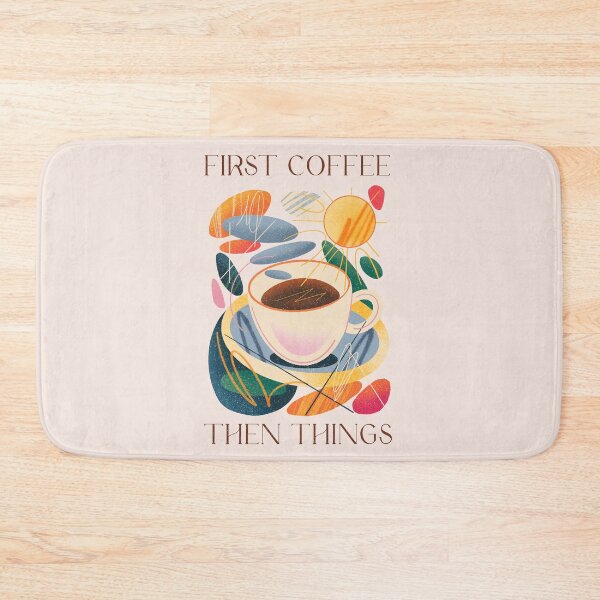Item preview, First Coffee Then Things designed and sold by GrumpyFella.