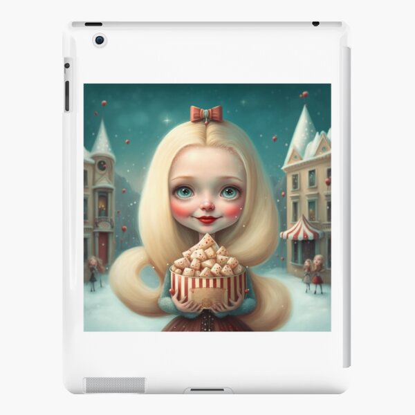Christmas sweet girl iPad Snap Case