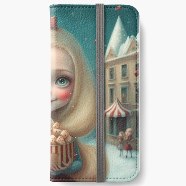 Christmas sweet girl iPhone Wallet