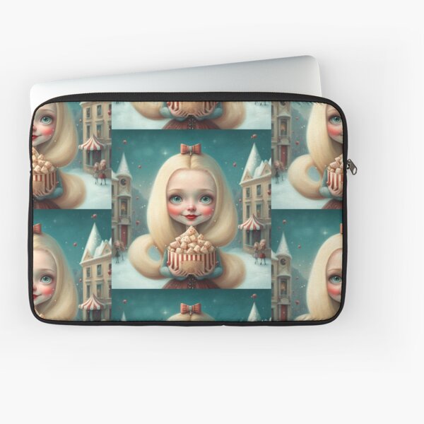 Christmas sweet girl Laptop Sleeve