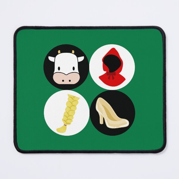 Item preview, The Cow, The Cape, The Hair, the Slipper - Into The Woods Musical designed and sold by Downstage Designs.