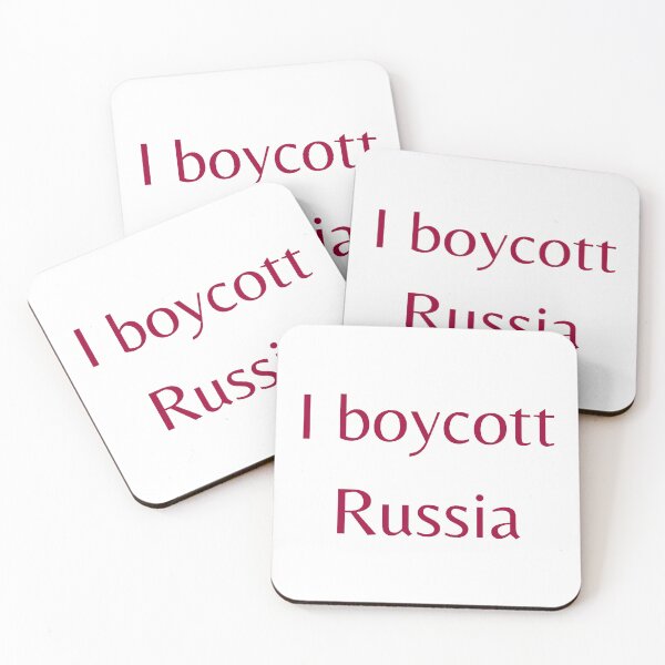 Aperçu de l'œuvre I boycott Russia créée et vendue par Jero-fan.
