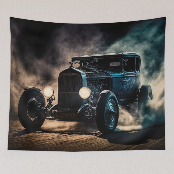 Item preview, Hot Rod Burnout #13, a perfect gift for all American Muscle Car fans designed and sold by RodZnRoll.
