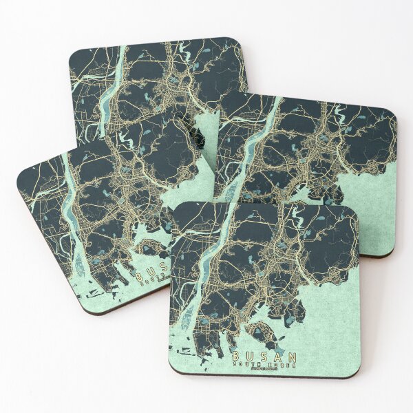 Item preview, Busan City Map of South Korea - Summer designed and sold by deMAP.