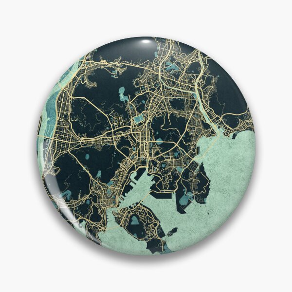 Item preview, Busan City Map of South Korea - Summer designed and sold by deMAP.