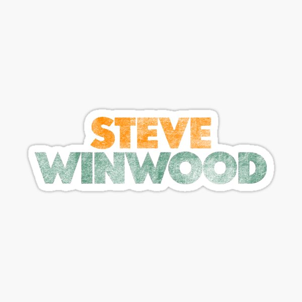 “Steve Winwood” Sticker for Sale by TheFoundSpace | Redbubble
