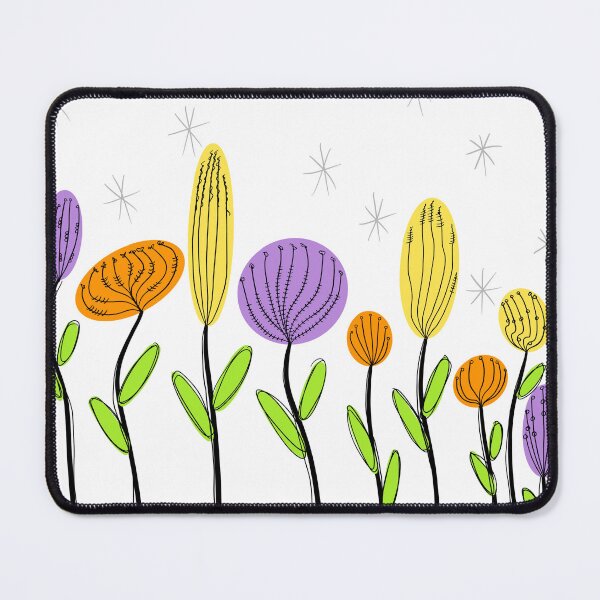 Item preview, MCM Design graphic floral print designed and sold by Melissa S. Anderson Studios.