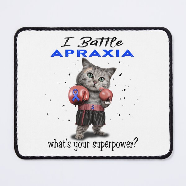 Item preview, Apraxia Warrior - I Battle Apraxia What Is Your Superpower? designed and sold by Jennpak.