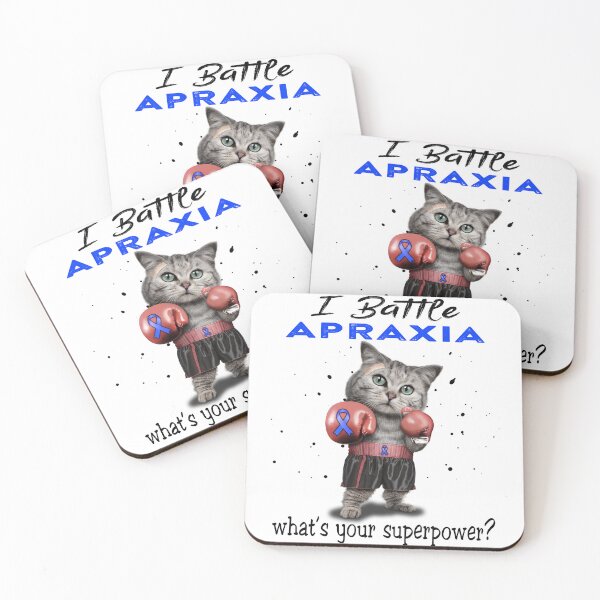 Item preview, Apraxia Warrior - I Battle Apraxia What Is Your Superpower? designed and sold by Jennpak.