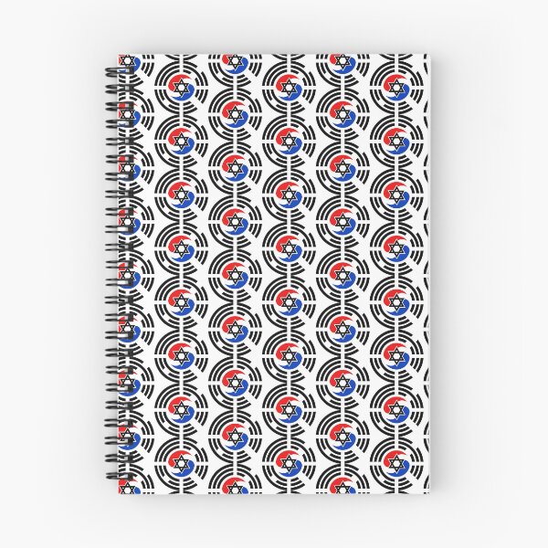 Item preview, Korean Jewish Multinational Patriot Flag Series designed and sold by Carbon-Fibre Media.