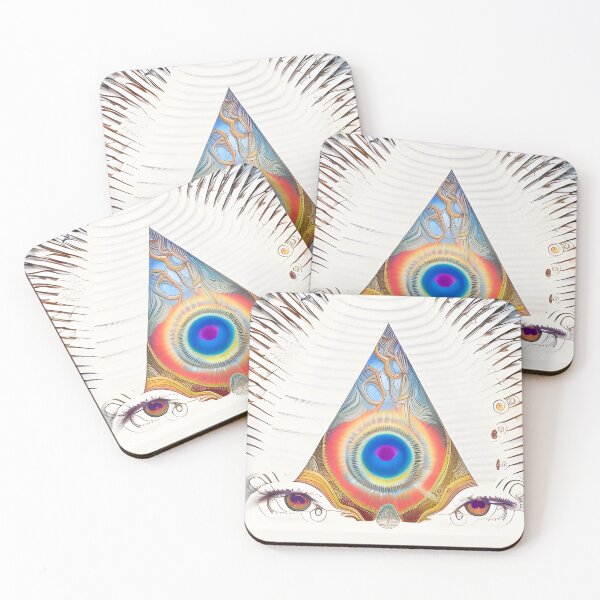Item preview, Illuminated Vision (1) - Trippy Psychedelic Eye designed and sold by TheThirdEye.