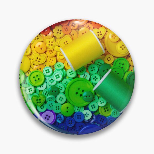 Item preview, Rainbow Buttons And Spools Of Thread designed and sold by Garry Gay.