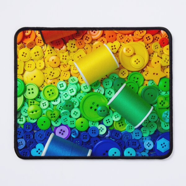 Item preview, Rainbow Buttons And Spools Of Thread designed and sold by Garry Gay.