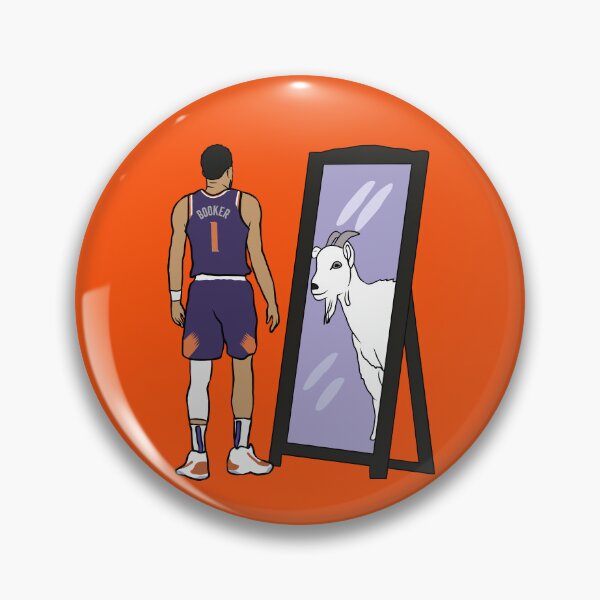 Item preview, Devin Booker Mirror GOAT designed and sold by RatTrapTees.