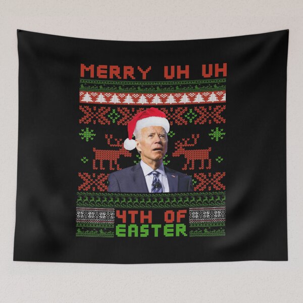 Item preview, Santa Joe Biden Happy Easter Ugly Christmas Sweater designed and sold by Inspo-Tees.