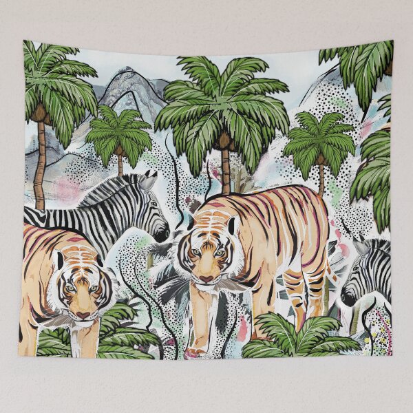 Item preview, Tiger Pattern  designed and sold by MarcSabuncu.