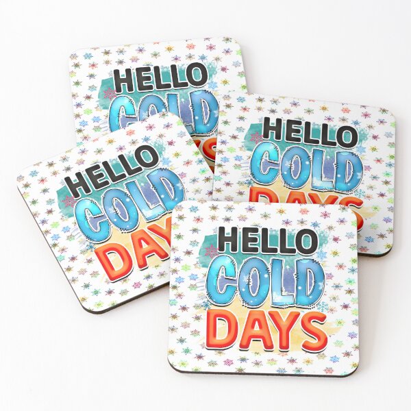 Item preview, Hello Cold Days - Colorful Snow designed and sold by BrightC.