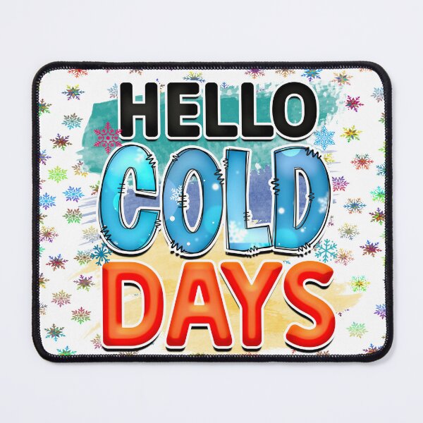 Item preview, Hello Cold Days - Colorful Snow designed and sold by BrightC.