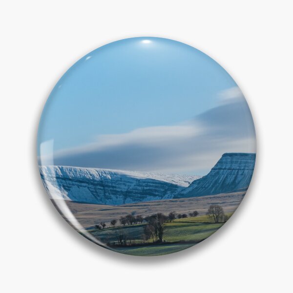 Item preview, The Snow Capped Carmarthen Fans Mountains Range in the Brecon Beacons National Park. Wales UK designed and sold by stevehuggett.