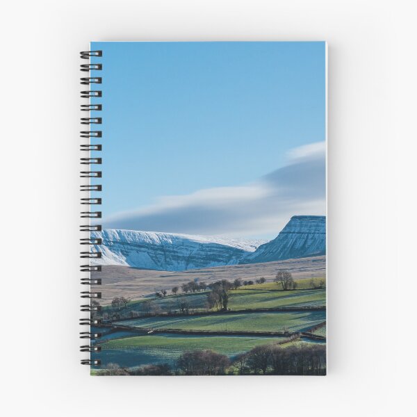 Item preview, The Snow Capped Carmarthen Fans Mountains Range in the Brecon Beacons National Park. Wales UK designed and sold by stevehuggett.