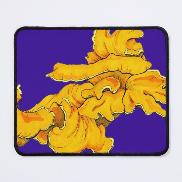 Item preview, Chanterelle Yellow Mushroom Cluster designed and sold by Wyrd & Witchy Art and Design.