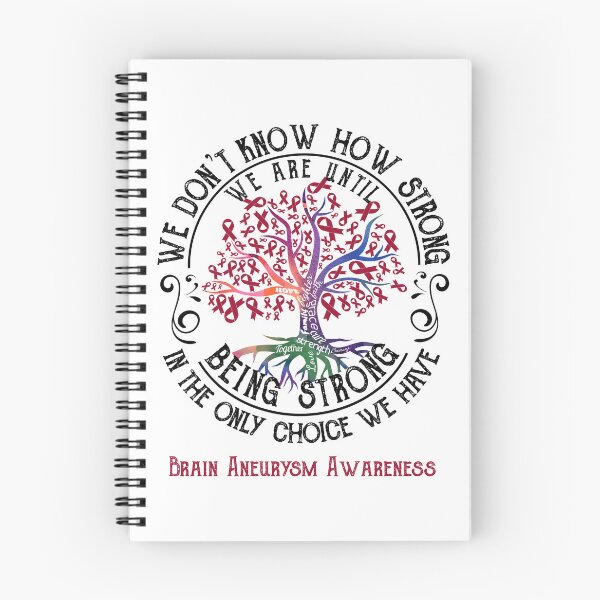 Item preview, Brain Aneurysm Awareness - Being Strong In The Only Choice We Have designed and sold by CansellBar.