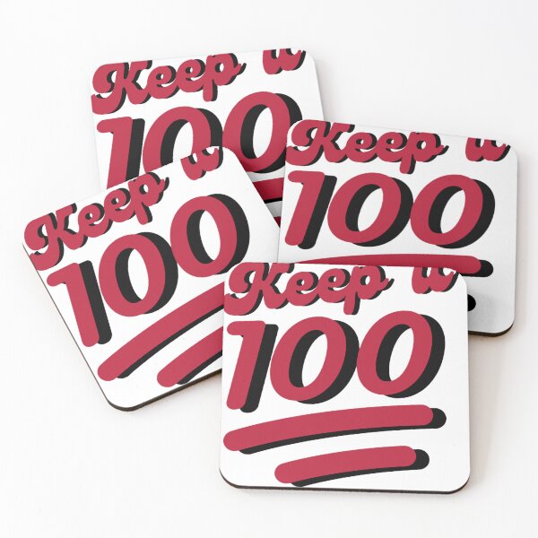 Item preview, Keep it 100 designed and sold by StikEmUp Stickers .
