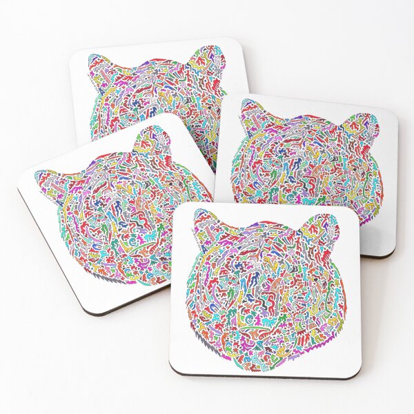 Item preview, Tiger (multicolored) designed and sold by aureliart66.