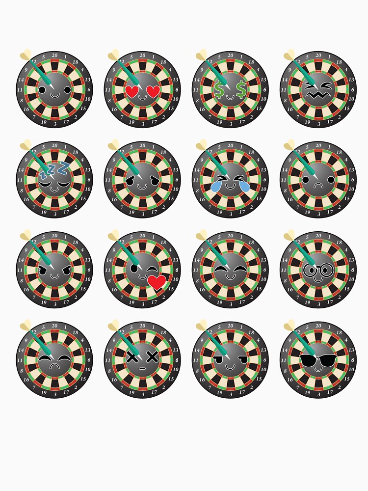 "Dart Emoji " Tshirt by HippoEmo Redbubble