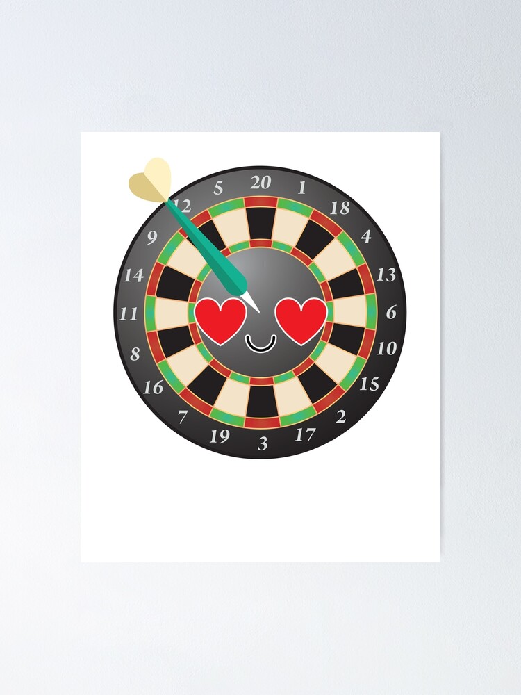 "Dart Emoji " Poster for Sale by HippoEmo Redbubble