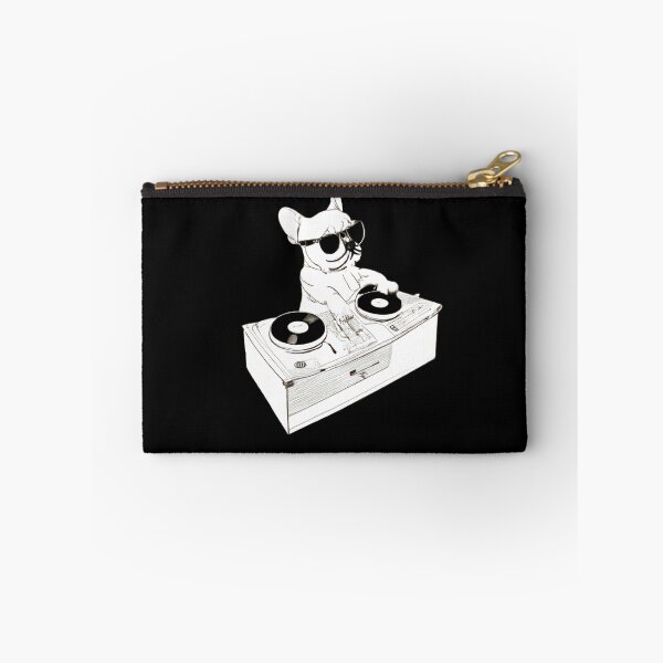 Item preview, French Bulldog DJ wearing sunglasses - Cool Frenchie Music Dog Design  designed and sold by Vividality.